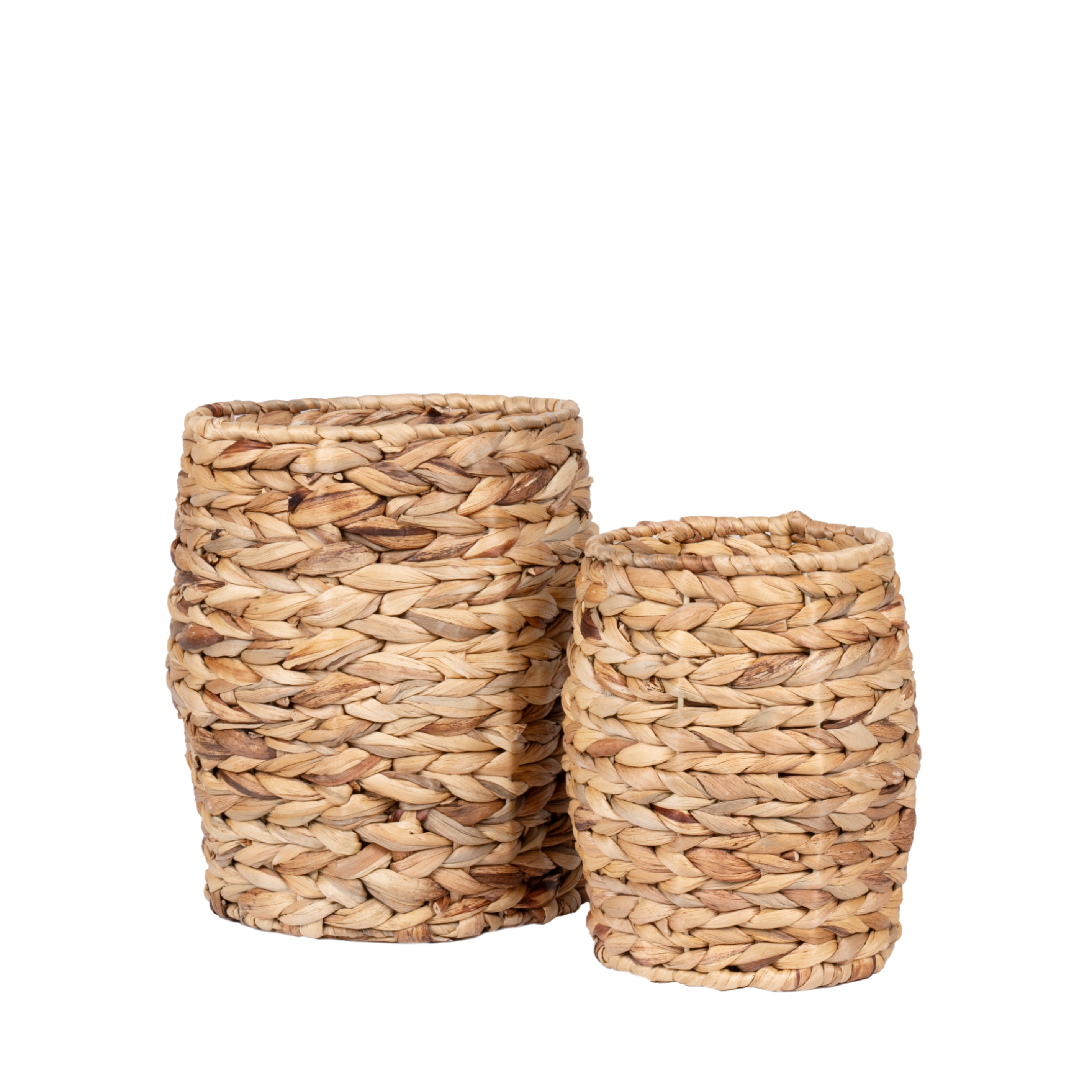 Seagrass baskets D16xH22, D22xH28cm 2pcs